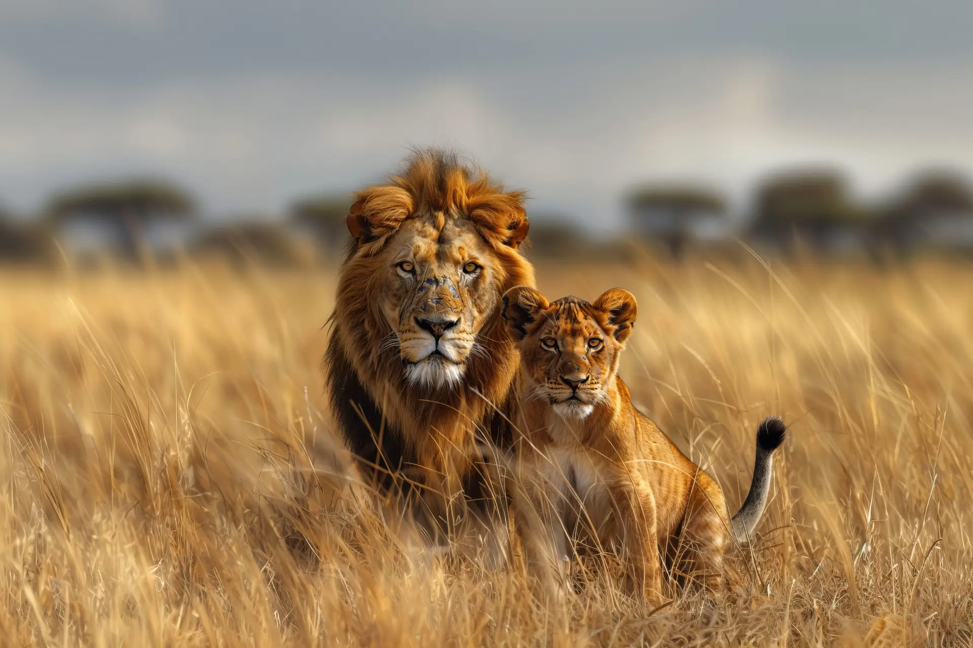 Kenya safari landscape